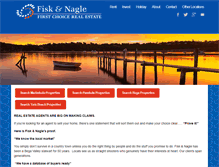 Tablet Screenshot of fisknagle.com.au